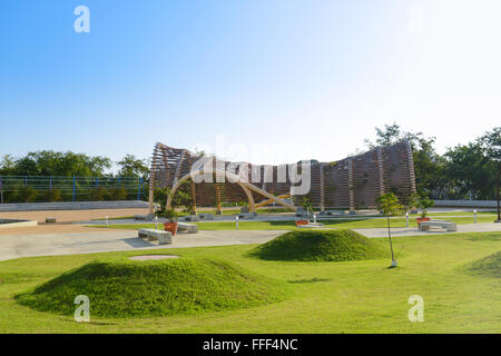 Parc écologique urbain (Parque Ecológico urbano) a été créé comme un poumon vert pour la ville. Ponce, Porto Rico. L'île des Caraïbes. Banque D'Images