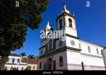 Vassouras, une ville dans la région de Rio de Janeiro, Brésil, l'église Matriz de Nossa Senhora da Conceicao Banque D'Images