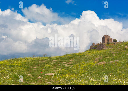 Ruines de Pergame, Bergama, Province d'Izmir, Turquie Banque D'Images