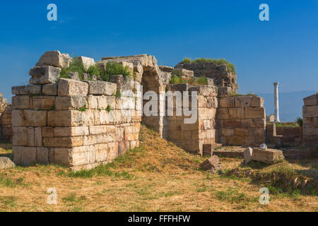 Ruines de l'ancienne Laodicée sur le Lycus, province de Denizli, Turquie Banque D'Images