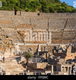 Ruines de l'ancienne Ephèse, Selcuk, Izmir, Turquie Province Banque D'Images