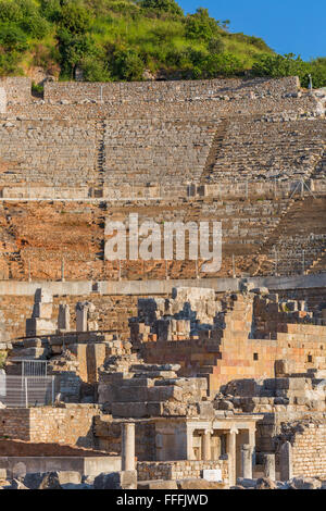 Ruines de l'ancienne Ephèse, Selcuk, Izmir, Turquie Province Banque D'Images