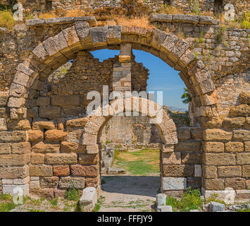 Ruines de la cité antique de Milet, Province d'Aydin, Turquie Banque D'Images