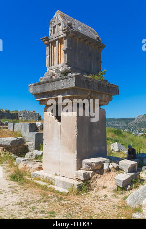 Ruines de l'antique Xanthos, Antalya Province, Turkey Banque D'Images