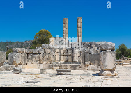 Ruines de l'antique Letoon, Antalya Province, Turkey Banque D'Images