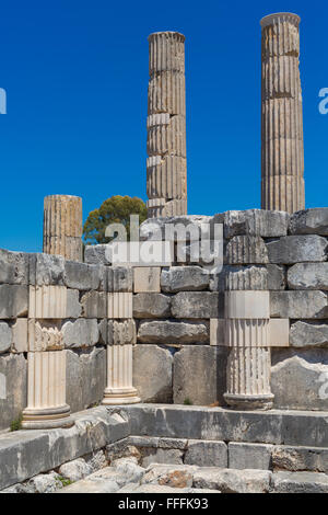 Ruines de l'antique Letoon, Antalya Province, Turkey Banque D'Images