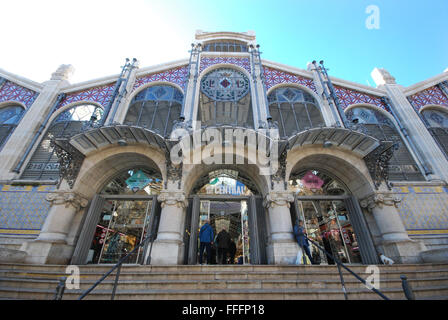 Mercado Central, Valencia Espagne Banque D'Images