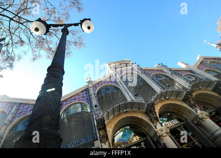 Mercado Central, Valencia Espagne Banque D'Images