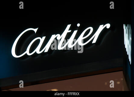 Markennamen : 'Cartier', Berlin. Banque D'Images