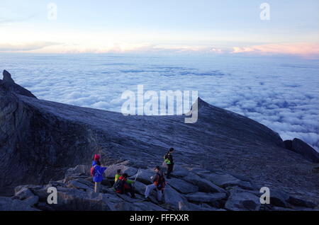 Le Mont Kinabalu un site du patrimoine mondial Banque D'Images