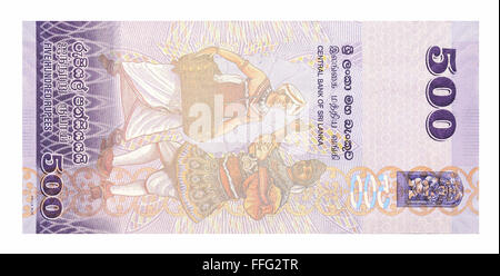 28 févr. 2016 - billets de 500 roupies sri lankaises © Andrey Nekrasov/ZUMA/ZUMAPRESS.com/Alamy fil Live News Banque D'Images