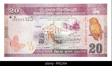 28 févr. 2016 - Banknotes roupies sri lankaises © Andrey Nekrasov/ZUMA/ZUMAPRESS.com/Alamy fil Live News Banque D'Images