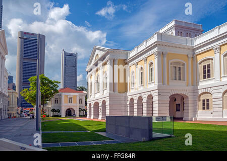 La Maison des Arts à l'ancien Parlement, à Singapour Banque D'Images