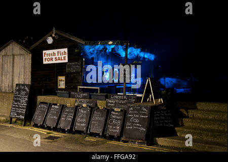 Fish shack Suffolk Aldeburgh East Anglia Angleterre Angleterre Europe Banque D'Images