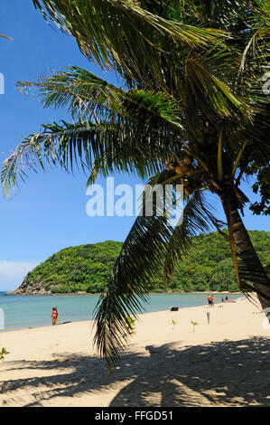 Koh Ma, Koh Phangan beach  Thaïlande Banque D'Images