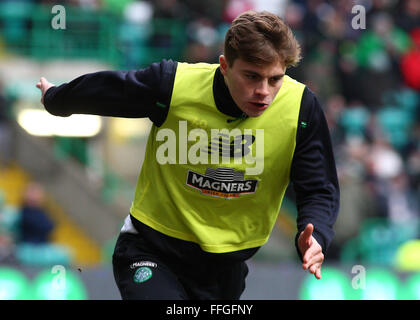 Glasgow, Ecosse, Royaume-Uni. Feb 13, 2016. James Forrest de Celtic au cours de la Celtic v Ross Comté Ladbrokes Scottish Premiership match au Celtic Park, Glasgow le 13 février 2016 Crédit : Ian Buchan/Alamy Live News Banque D'Images