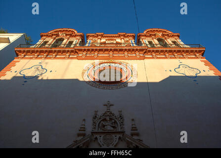 L'église Santa Maria Magdalena. Séville, Andalousie. L'Espagne. Banque D'Images