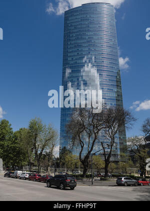 Buenos Aires, Argentine - 20 octobre 2015 : un immeuble de bureaux Banque D'Images