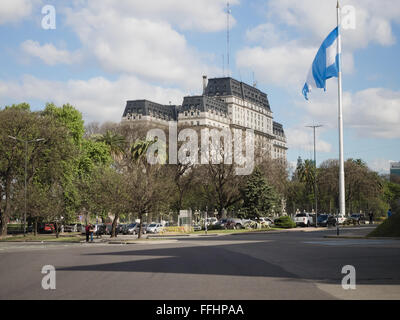 Buenos Aires, Argentine - 20 octobre 2015 : Construction, Libertador Banque D'Images