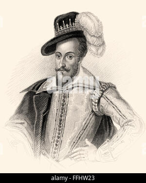Henry Somerset, 1er marquis de Worcester 1577-1646, un aristocrate anglais Banque D'Images