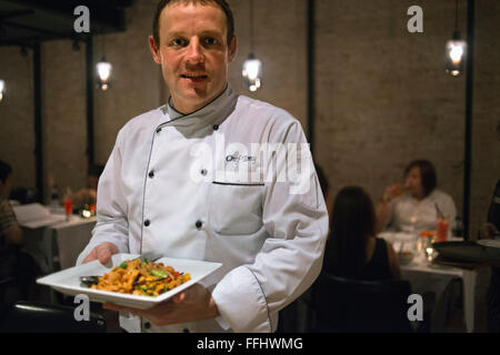 Chef Tony de Sala Rattanakosin Hotel à Bangkok. La Thaïlande. L'Asie. Sala Rattanakosin restaurant et bar, sala rattanakosin's res Banque D'Images