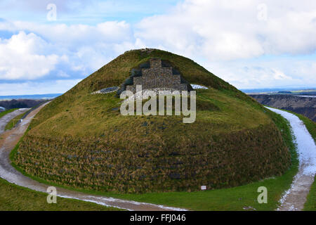 Le Northumberlandia sculpture, près de Cramlington, dans le Northumberland. Banque D'Images