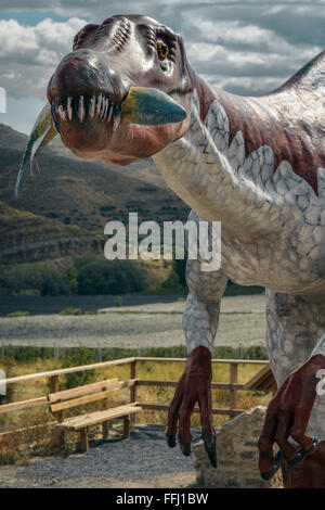 Belen dinosaure, Igea, La Rioja, Espagne, Europe Banque D'Images