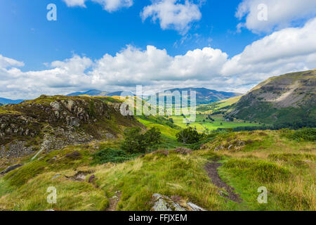 St John's, dans la vallée de Wren Crag, Parc National de Lake District, Cumbria, Angleterre Banque D'Images