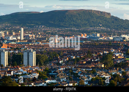 Belfast et l'Irlande du Nord Cavehill Banque D'Images