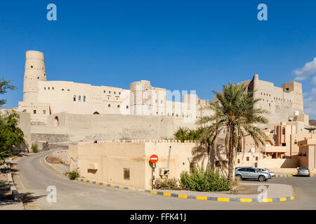 Fort de Bahla, Ad Dakhiliyah, Région de l'Oman Banque D'Images