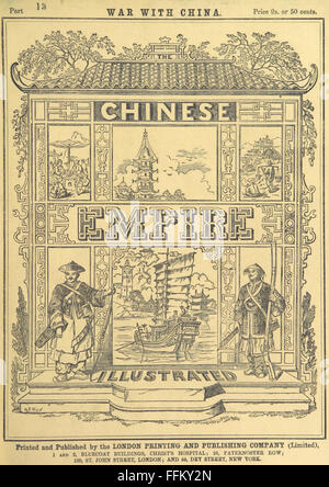 3 de '[Chine ; dans une série de vues, affichage du paysage, l'architecture et les habitudes sociales de l'ancien empire. B ... Banque D'Images