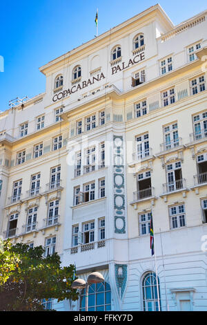 Copacabana Palace Hotel . Rio de Janeiro. Brésil Banque D'Images