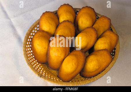 France, Meuse (55), Commercy, célèbres pâtisseries locales de la madeleines Banque D'Images