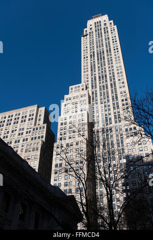 Voir de 500 5th Avenue, Manhattan, New votre ville, New York, USA Banque D'Images
