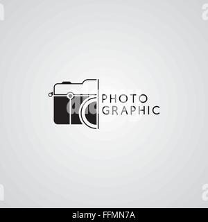 Logotype photographie Illustration de Vecteur