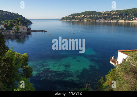 Saint Jean Cap Ferrat, Provence alpes côté d'azur, France, Europe, bord de mer Banque D'Images