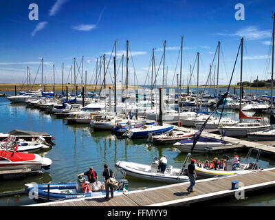 Dun Laoghaire Irlande Dublin , Marina Banque D'Images