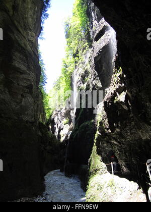 Géographie / voyage, Allemagne, Bavière, paysage, monument naturel de Partnach (Partnachklamm) Additional-Rights Clearance-Info,--Not-Available Banque D'Images