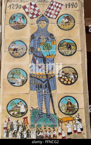 Menton , centre-ville historique, Alpes Maritimes, Provence Alpes Cote d'Azur, France, Europe Banque D'Images