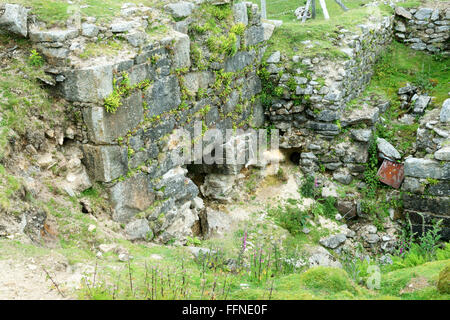 Les bâtiments de la mine à Cornwall UK. Ces bâtiments sont à Caradon, près de la ville de New Liskeard. Cette image est o Banque D'Images