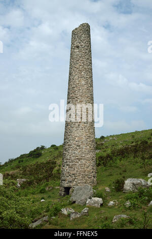 Les bâtiments de la mine à Cornwall UK. Ces bâtiments sont au sud de la mine Caradon, près de la ville de New Liskeard. L Banque D'Images