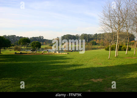 Parc de la ville de Porto, Portugal Banque D'Images