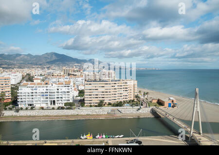 Fuengirola, Costa del Sol, Málaga. Banque D'Images