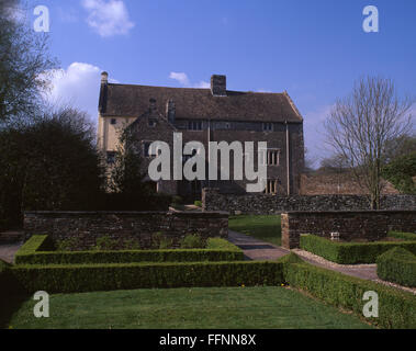 Llancaiach Fawr Tudor 16ème-17ème siècle manoir fortifié près de Nelson Caerphilly County South Wales Valleys UK Banque D'Images