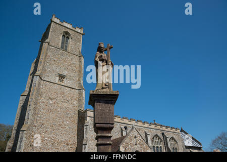 L'église paroissiale de Saint Helen à Ranworth, Norfolk Banque D'Images