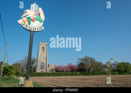 La Holy Trinity Church de Ingham, Norfolk Banque D'Images