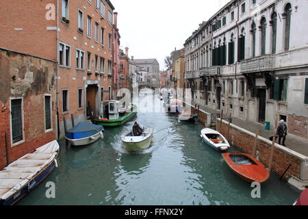 Fondamenta Zen, Rio di san Caterina, Cannaregio, Venise, Vénétie, Italie, Mer Adriatique, de l'Europe Banque D'Images