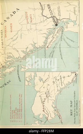 3 de 'pour le pays de l'or, etc. (les routes de Vancouver au Yukon.) [avec une carte.]' Banque D'Images