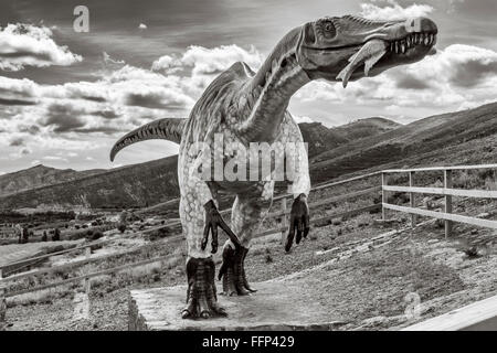 Belen dinosaure, Igea, La Rioja, Espagne, Europe Banque D'Images