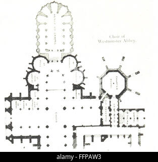 53 de 'Abbaye de Tewkesbury et ses associations. [Avec des plaques et un plan.]' Banque D'Images